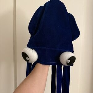 Toy Factory Rare Navy Squid Plush Octopus Hat Tentacles 30" Comic Con Cosplay
